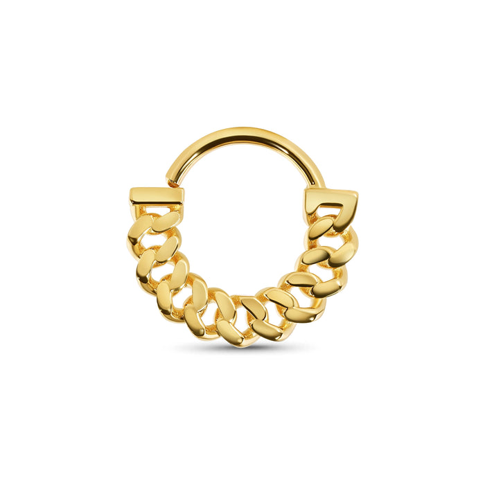 Cuban Forward Facing Seamless Ring