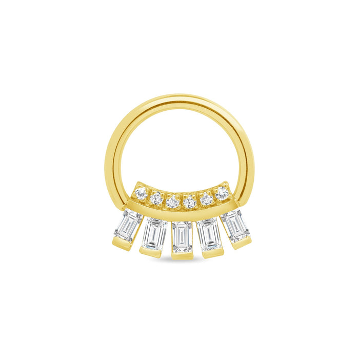 Baguette Beauty Seamless Ring