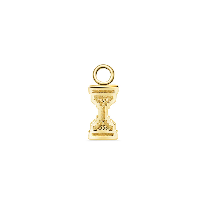 Pixel Hourglass Charm
