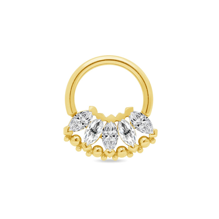 Marquise Beauty Seamless Ring