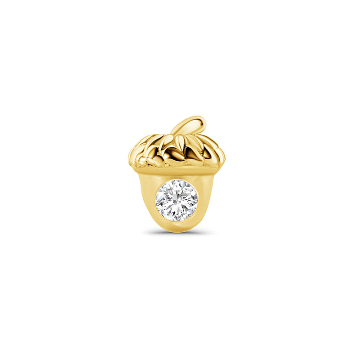 Acorn with Gem End