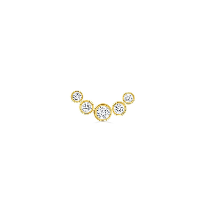5 Gem Bezel Cluster End