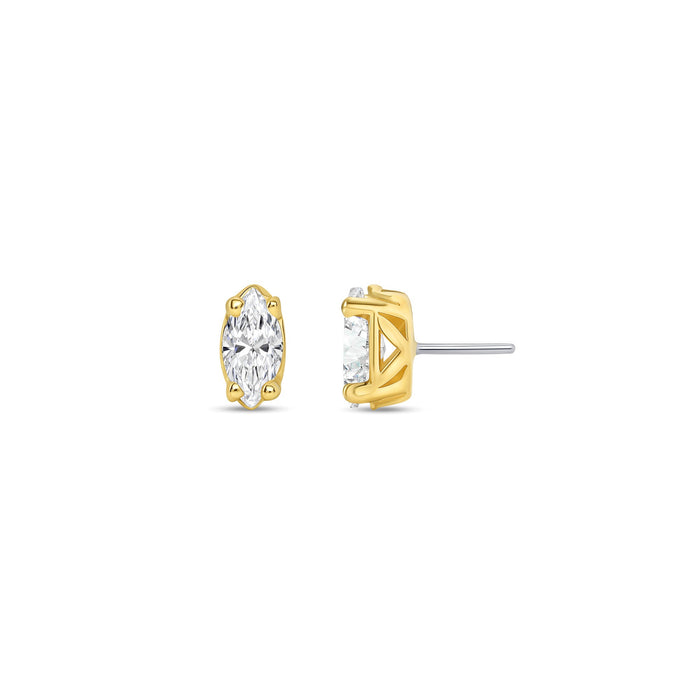 Ornament Marquise Prong End