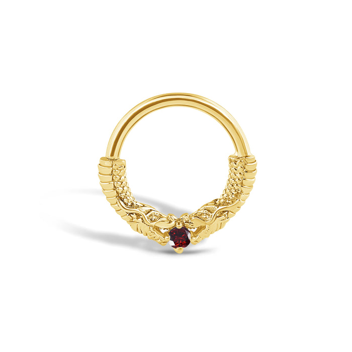 Chinese Dragon Seamless Ring