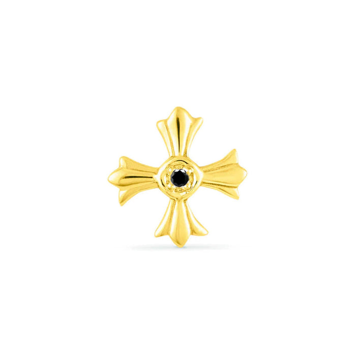 Greek Cross with Gem End
