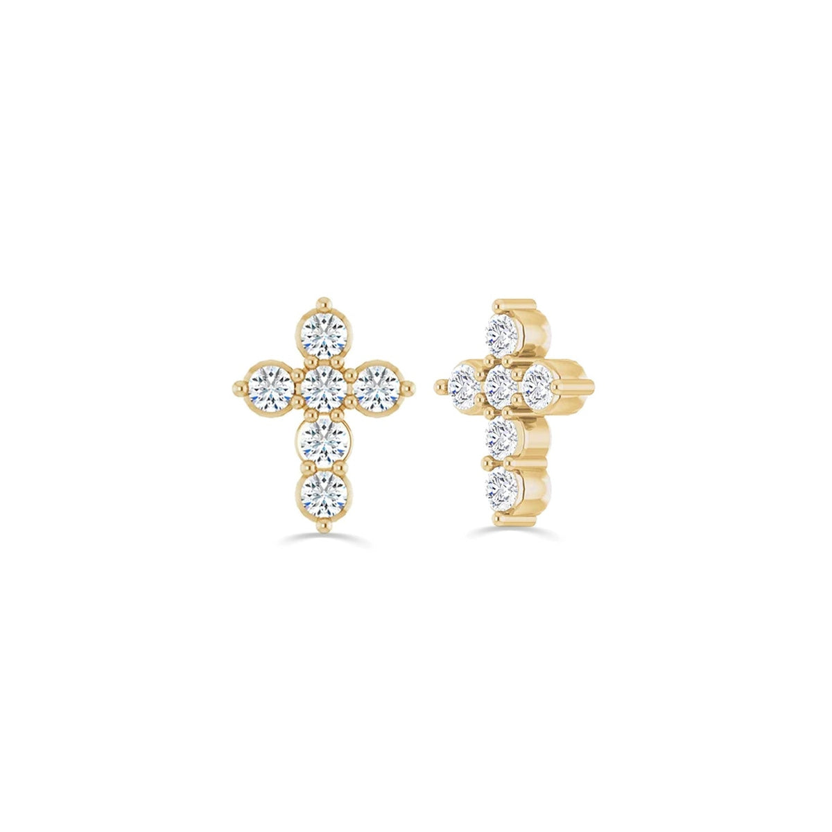 Gemmed Cross End