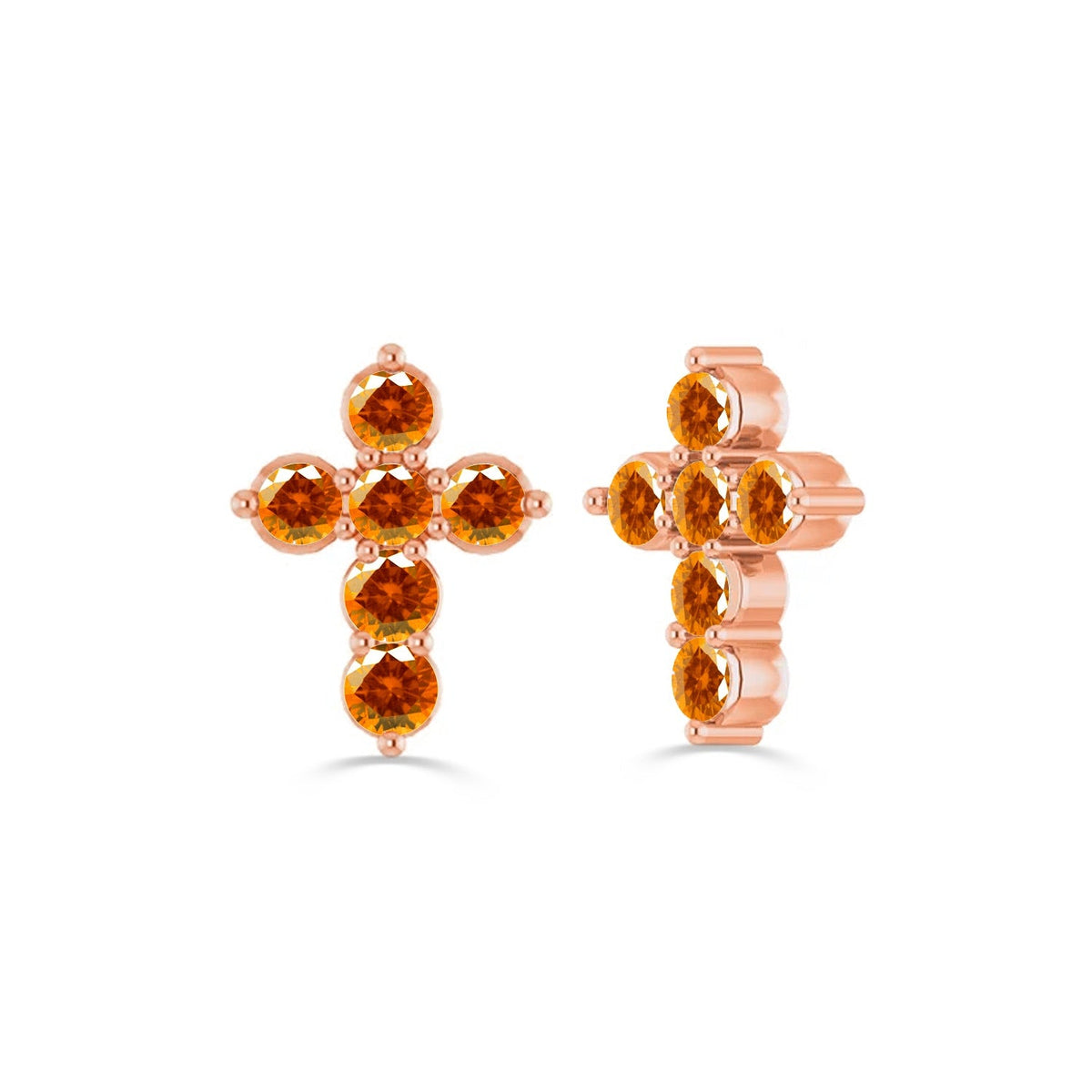 Gemmed Cross End