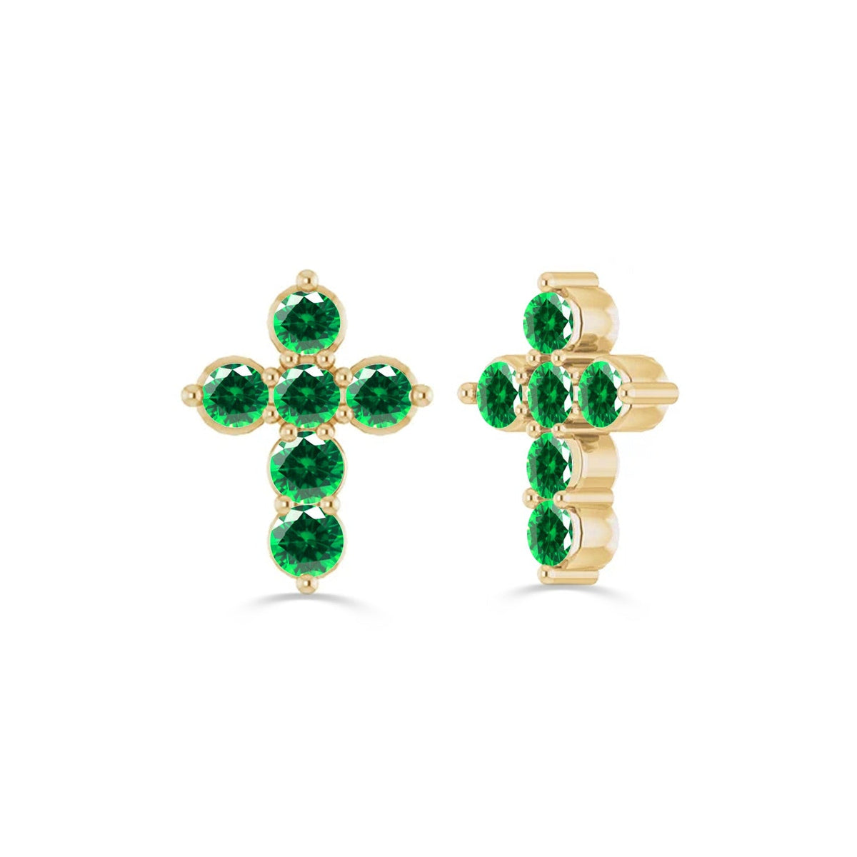 Gemmed Cross End