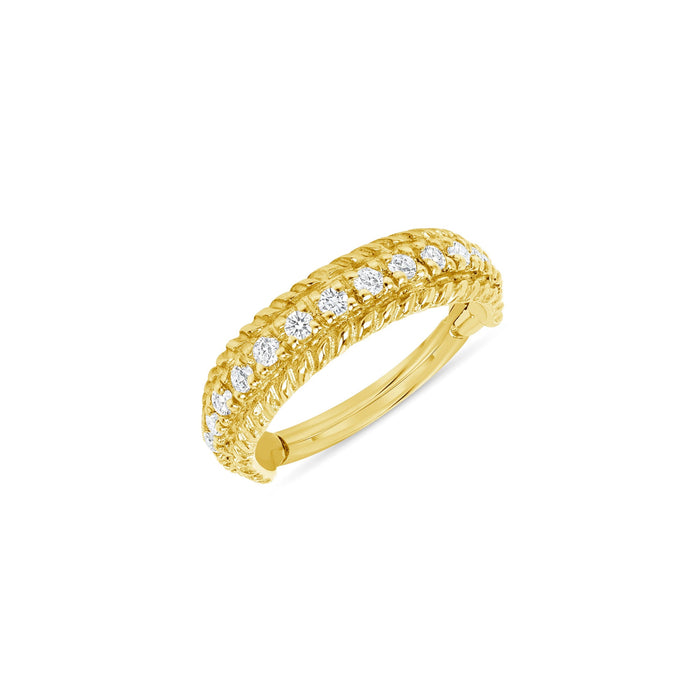 Double Filigree Gemmed Clicker