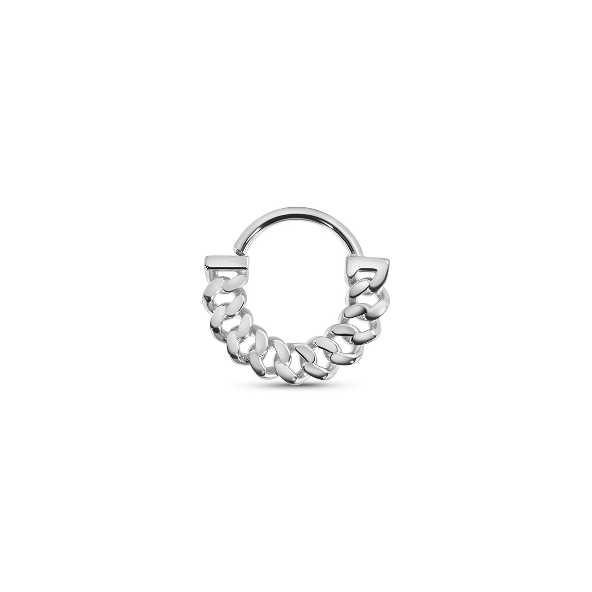 Cuban Forward Facing Seamless Ring
