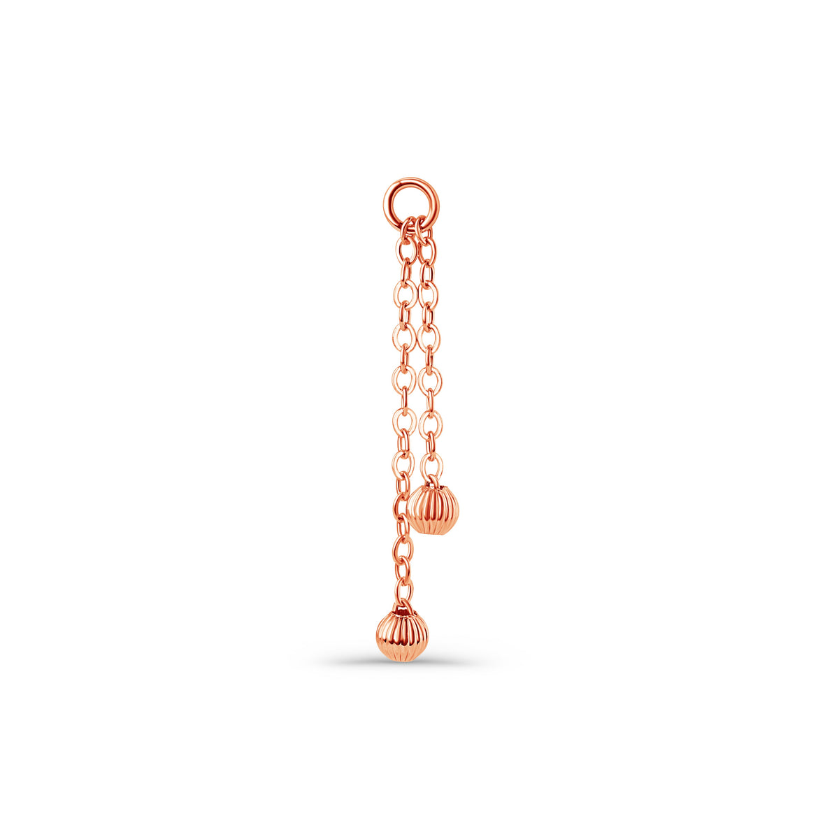 Cable Chain with Diamond-Cut Balls