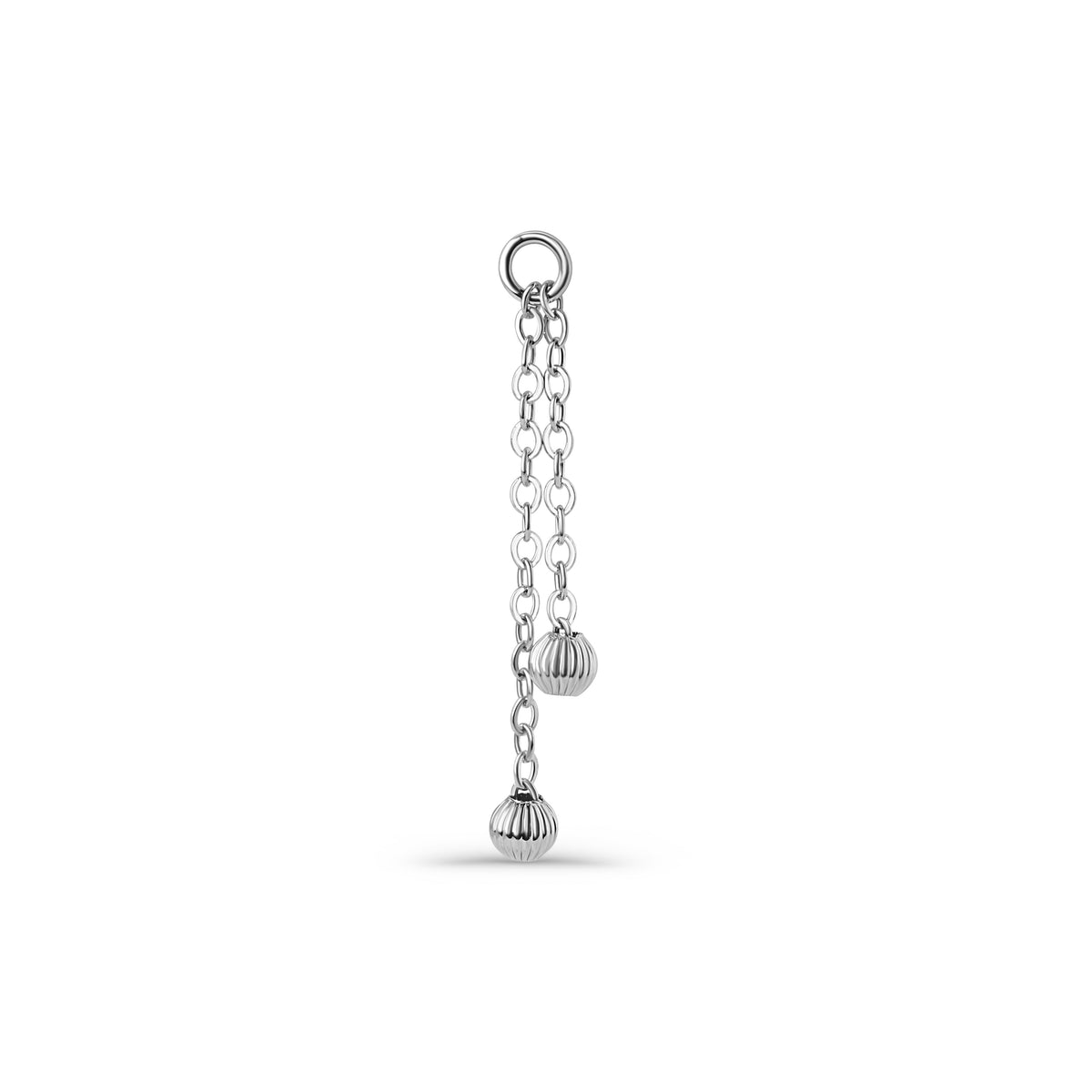 Cable Chain with Diamond-Cut Balls