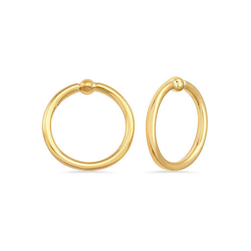 Fixed Captive Bead Seamless Ring