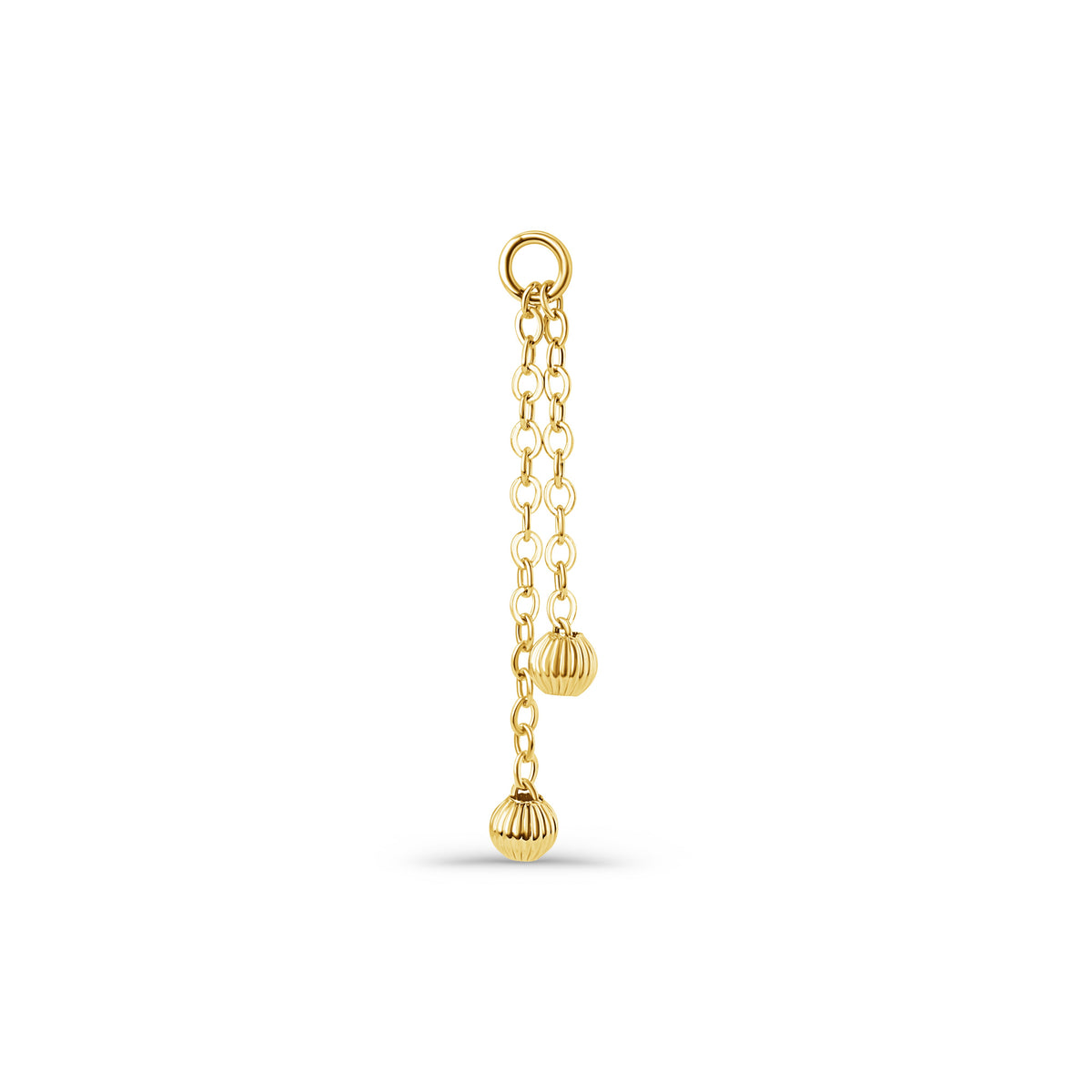 Cable Chain with Diamond-Cut Balls