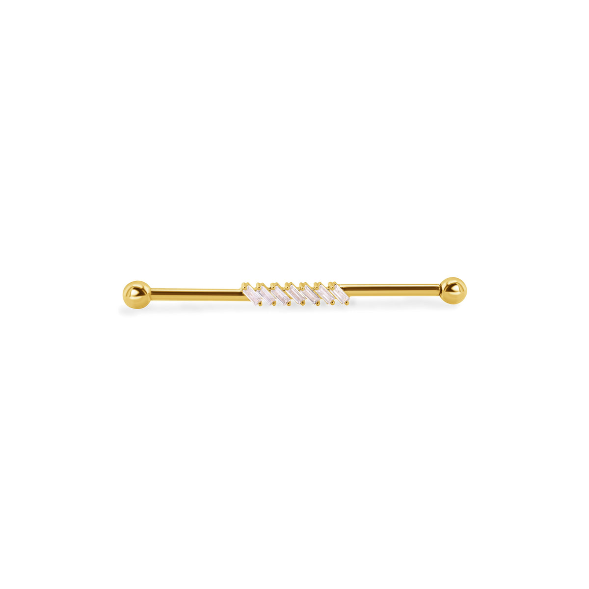 Baguette Cascade Barbell