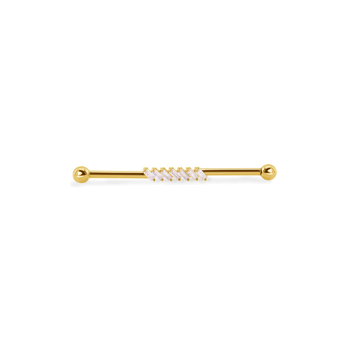 Baguette Cascade Barbell