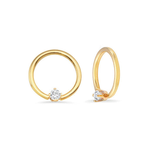 Seamless Ring with Classic Prong