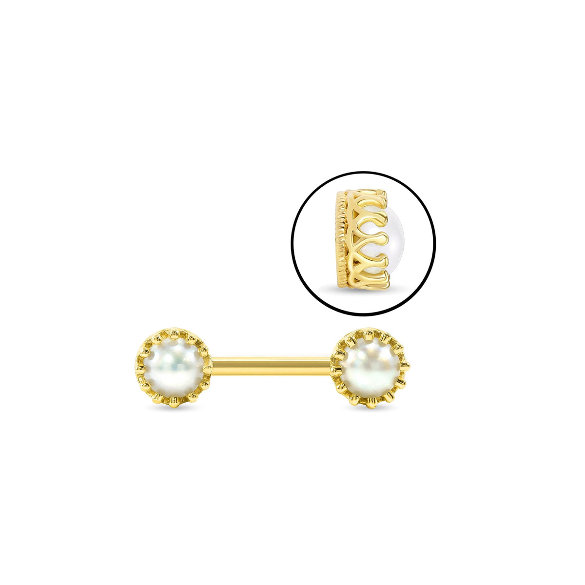 Crown Straight Barbell
