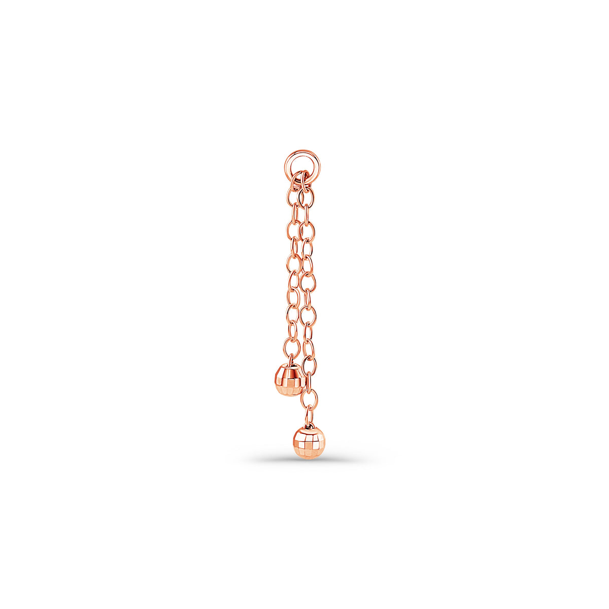Cable Chain with Disco Balls