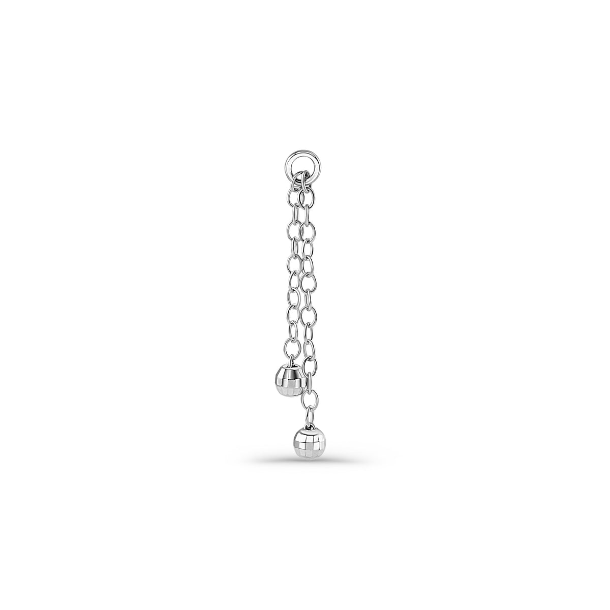 Cable Chain with Disco Balls