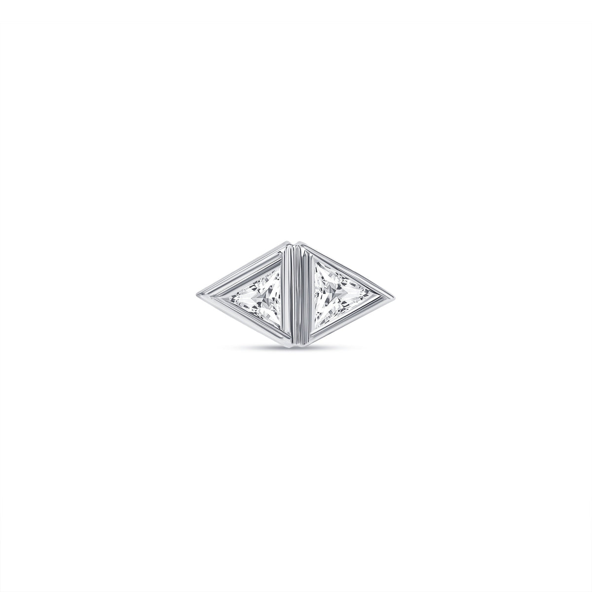 Double Triangle Bezel End