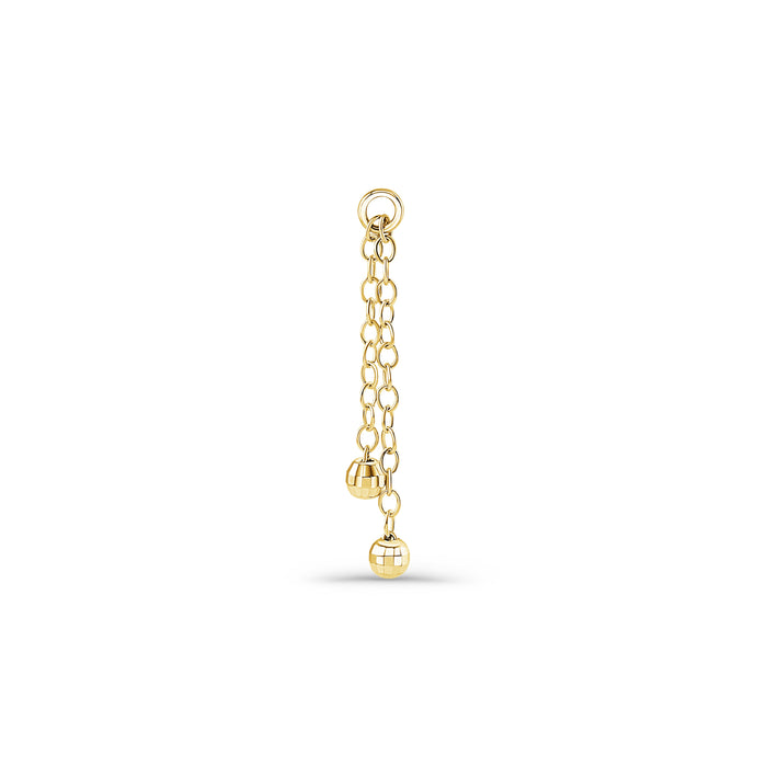 Cable Chain with Disco Balls