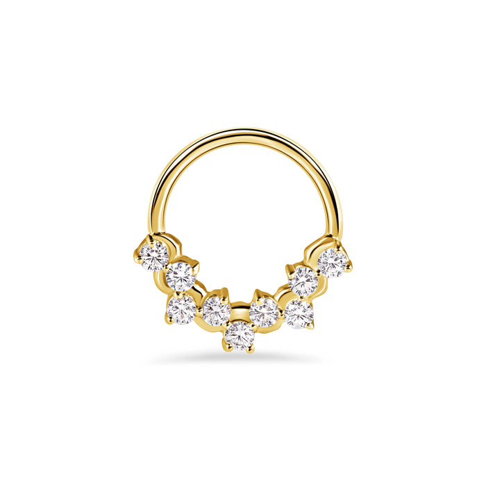 Bubble Prong Seamless Ring