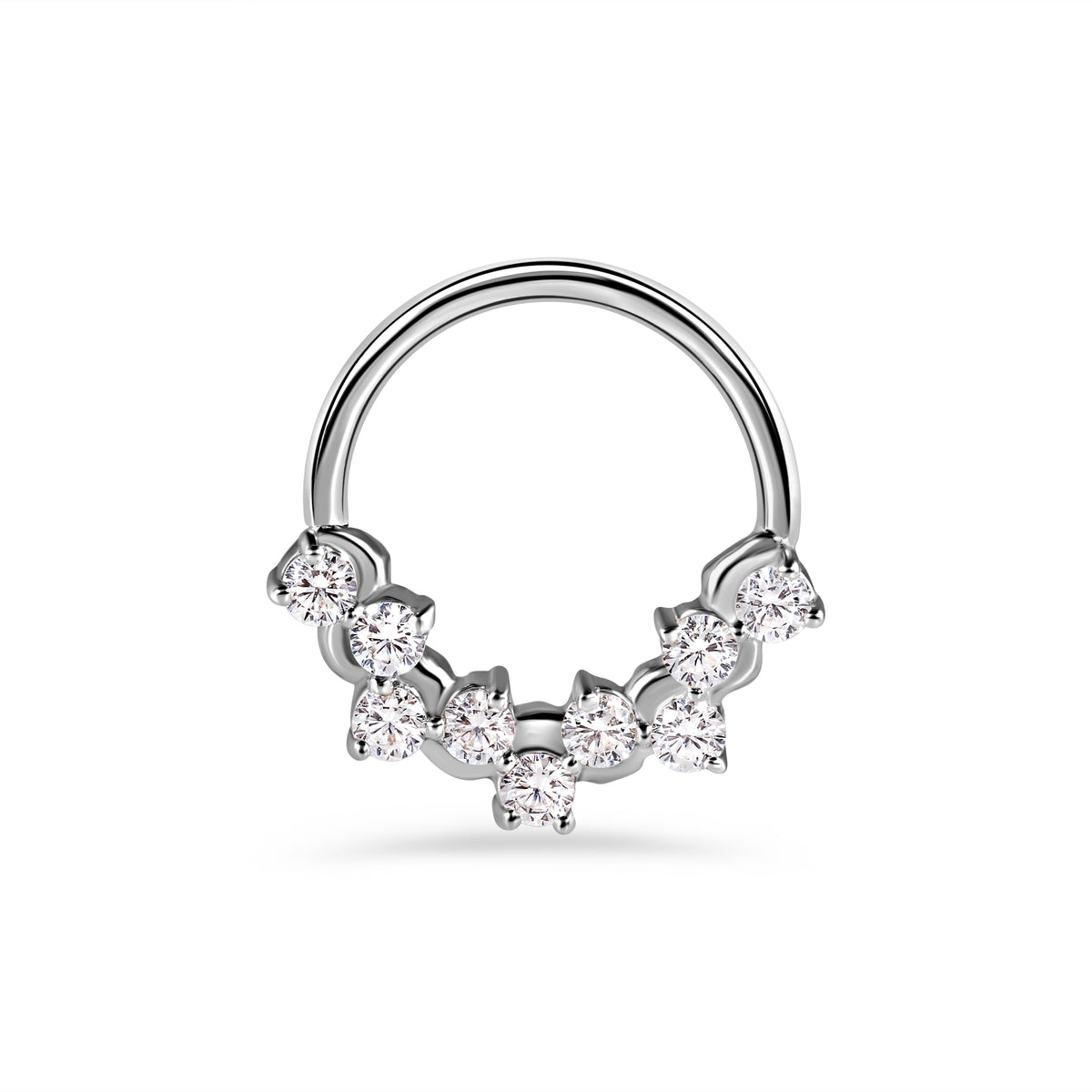 Bubble Prong Seamless Ring