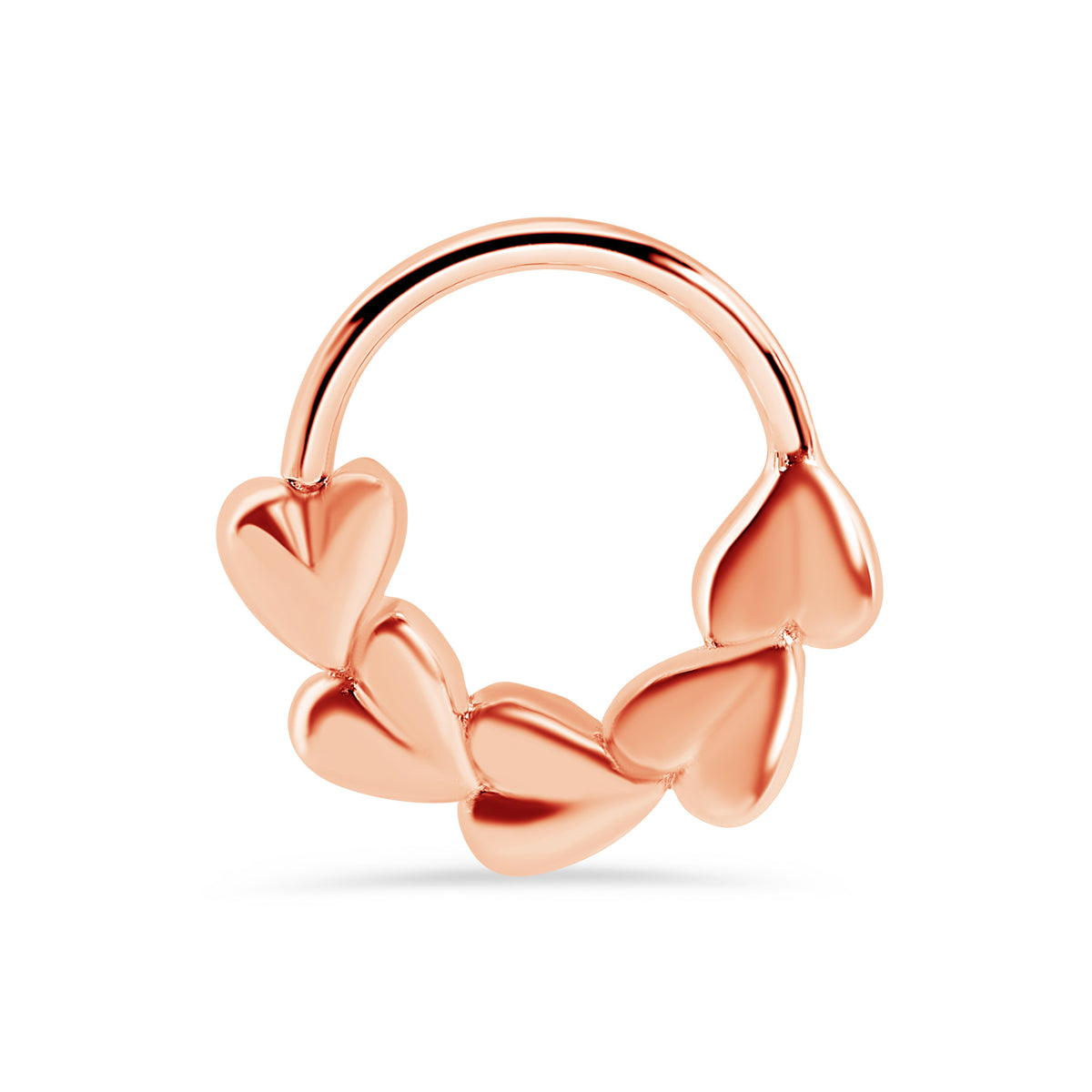 Puffy Hearts Seamless Ring