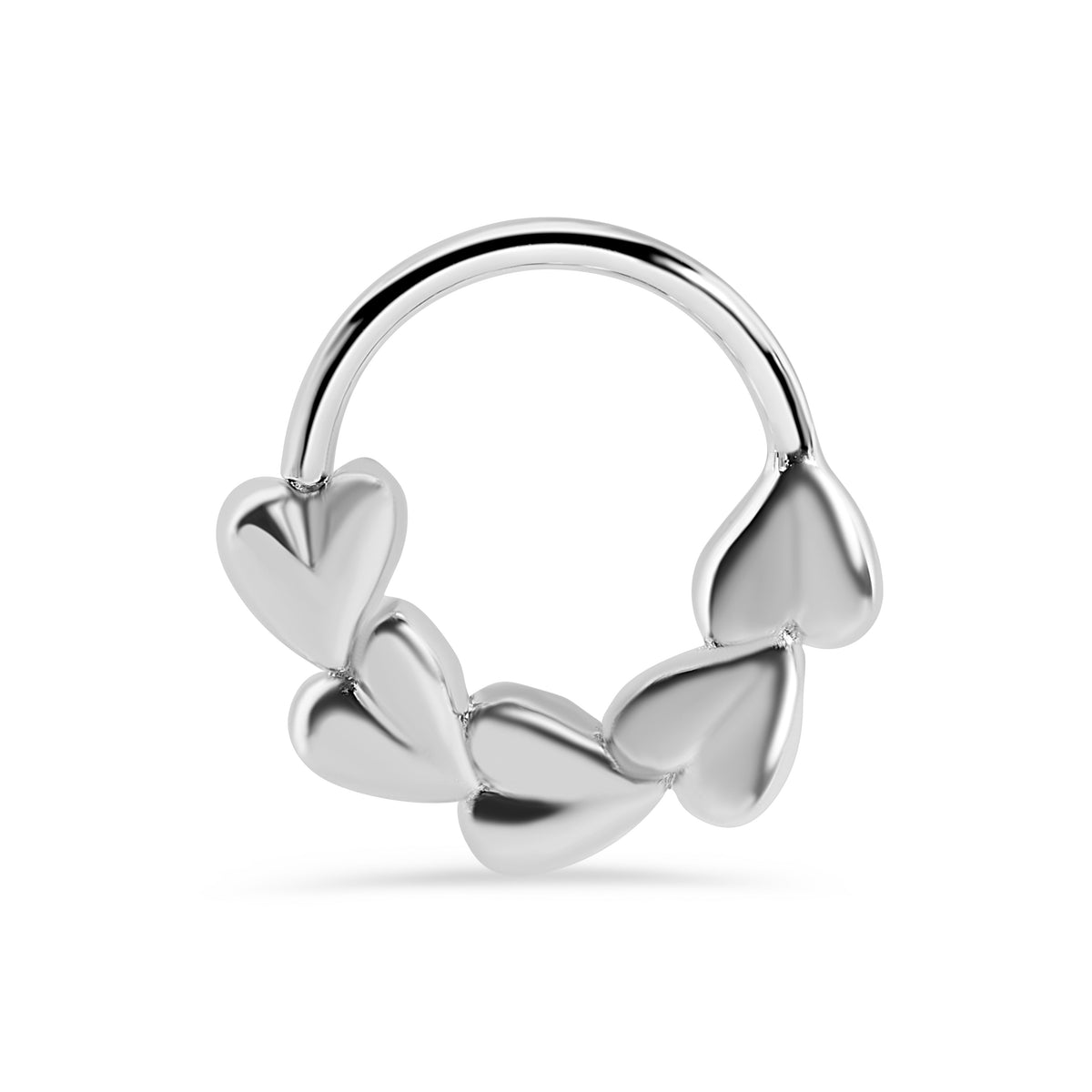 Puffy Hearts Seamless Ring