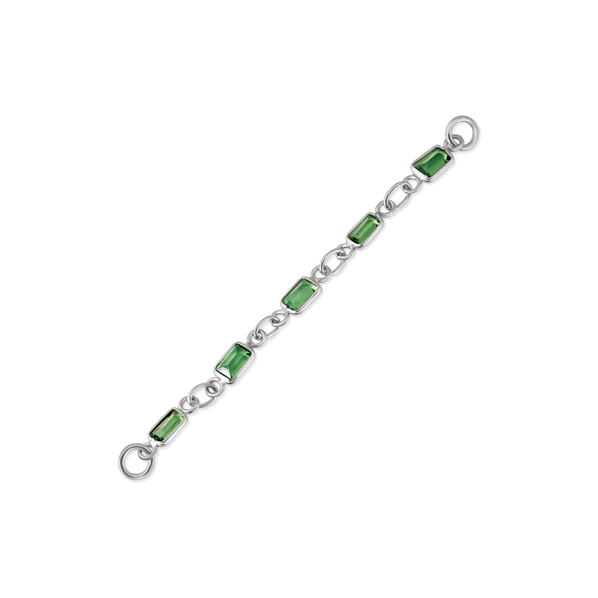 Baguette Tsavorite Chain