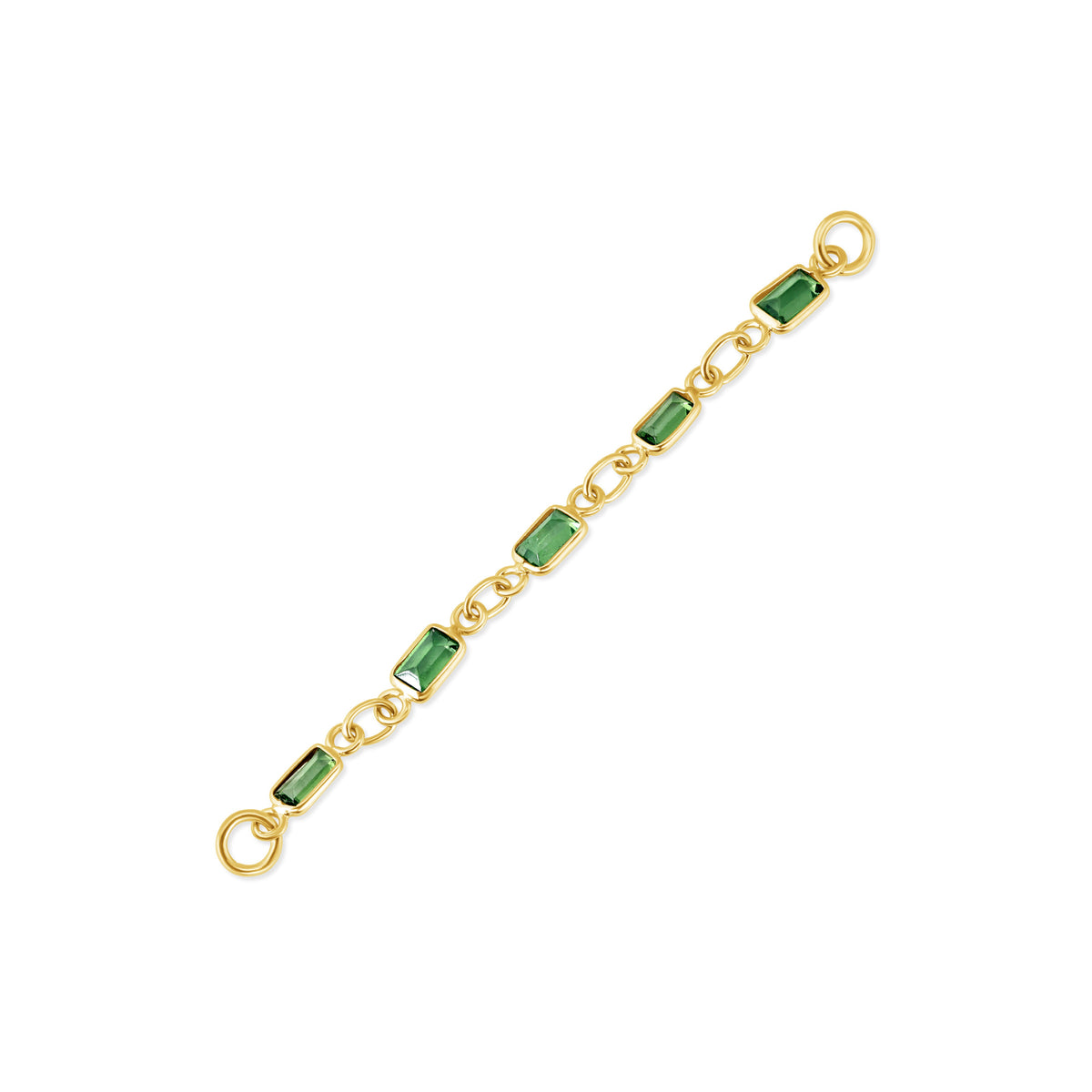 Baguette Tsavorite Chain