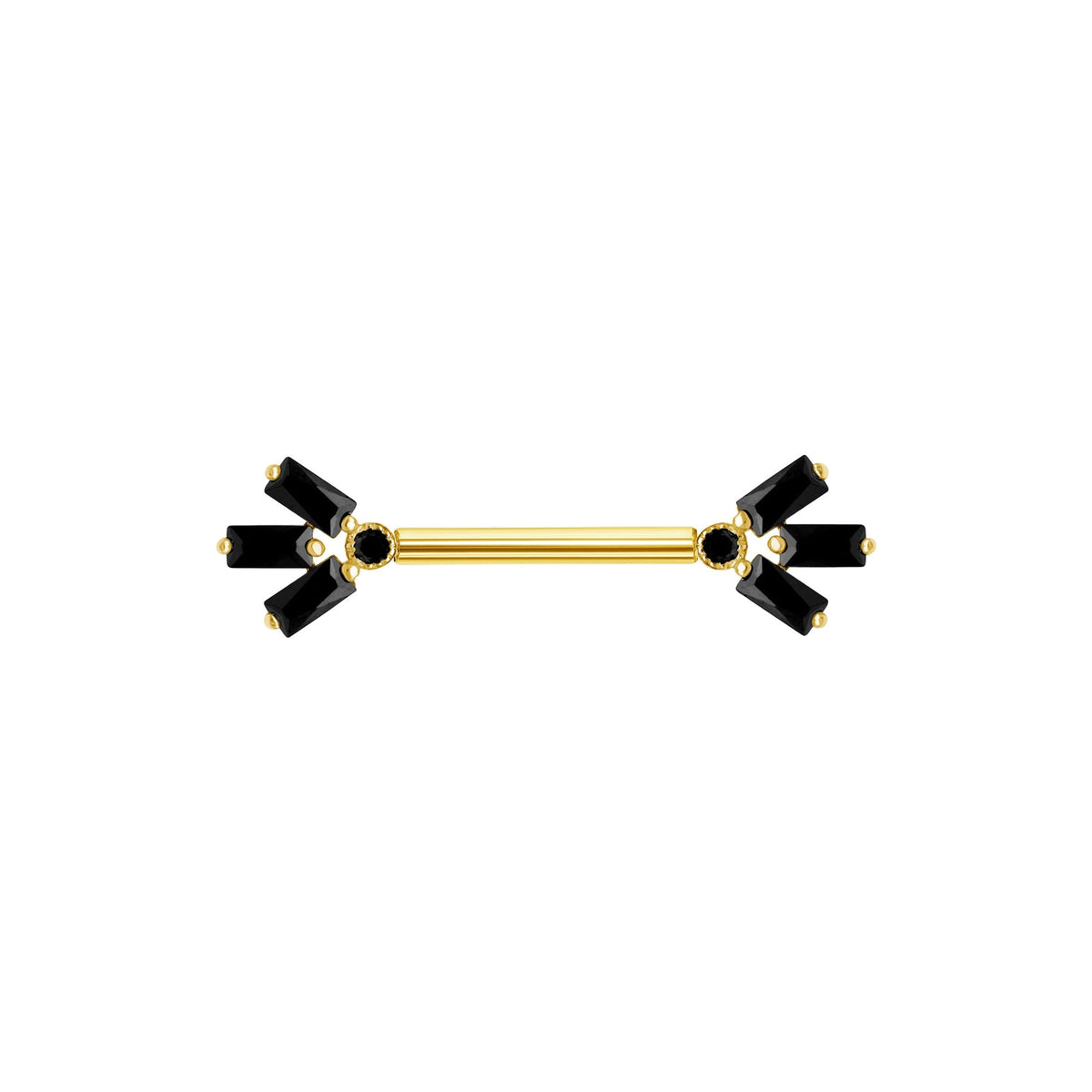 3 Baguette Straight Barbell