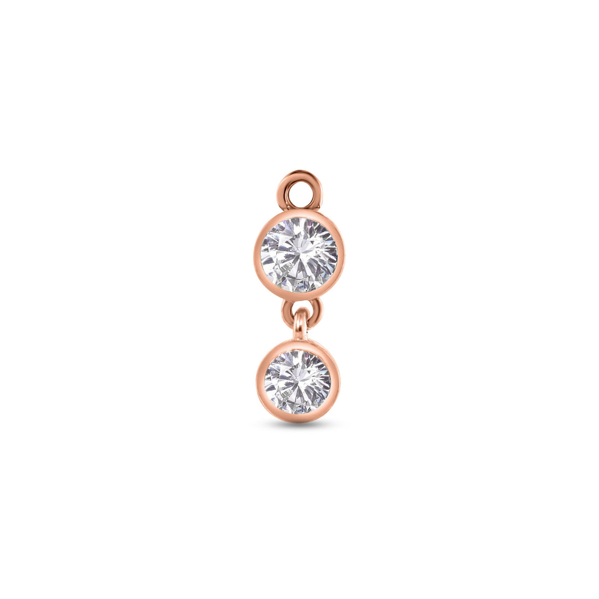 2 Bezel Charm
