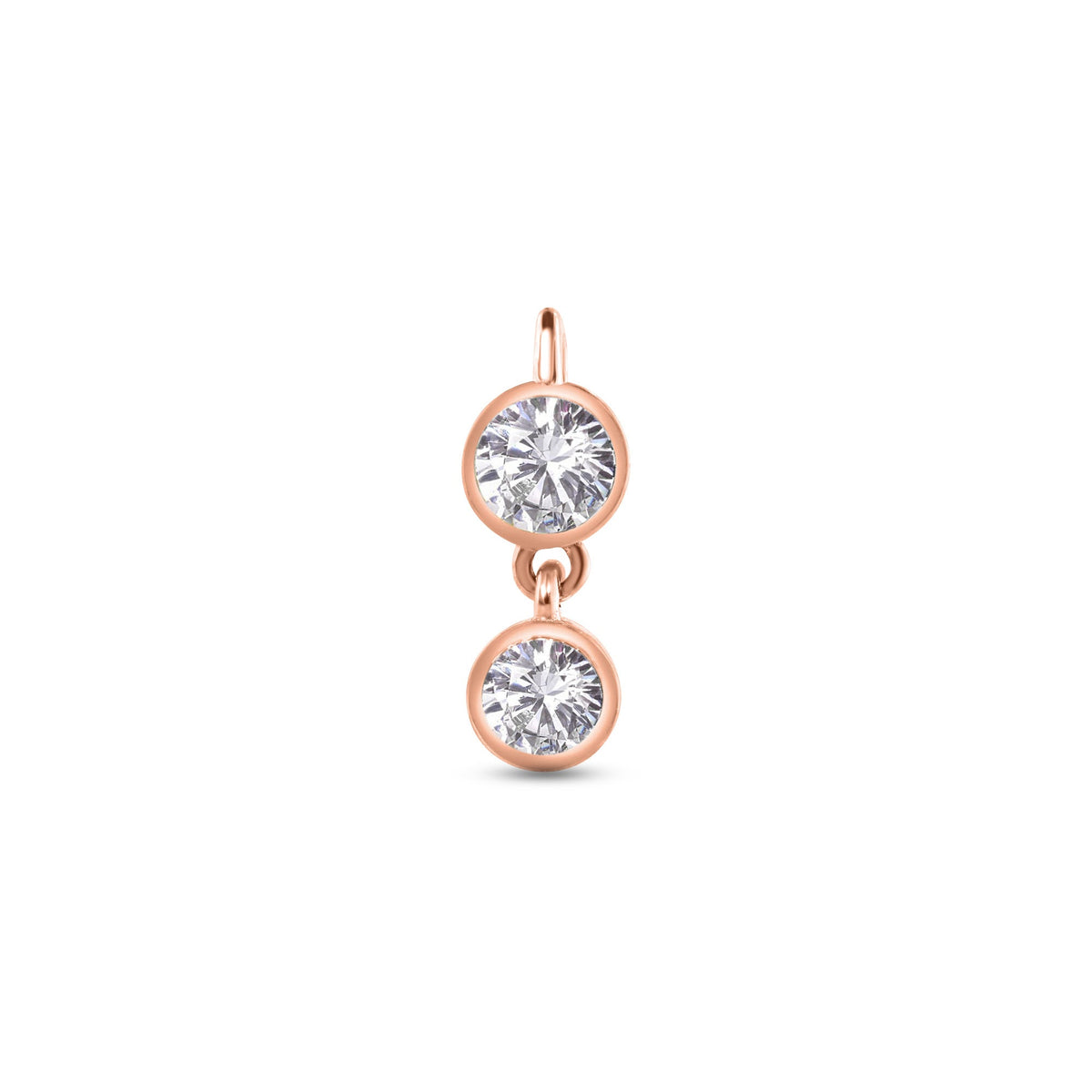 2 Bezel Charm