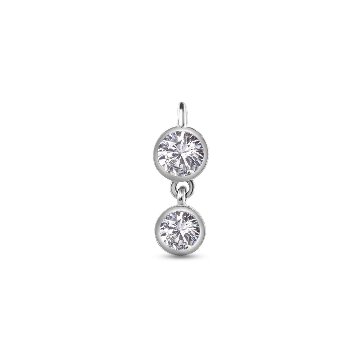 2 Bezel Charm