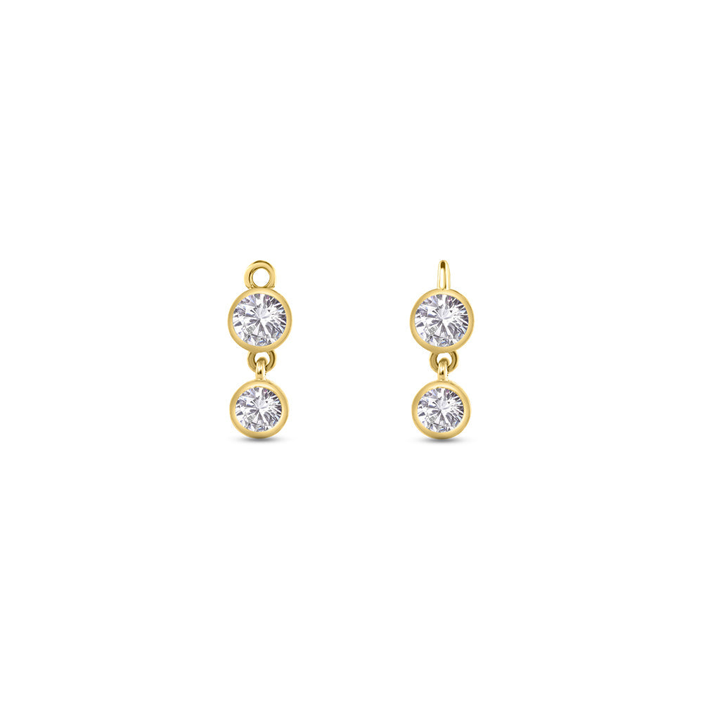 2 Bezel Charm