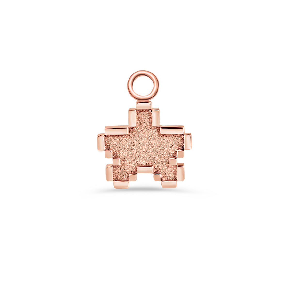 Pixel Star Charm