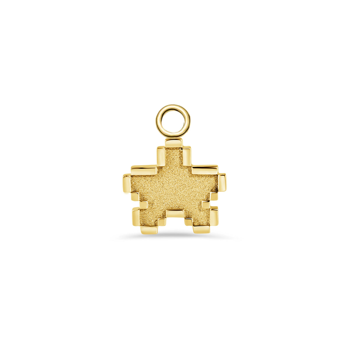 Pixel Star Charm