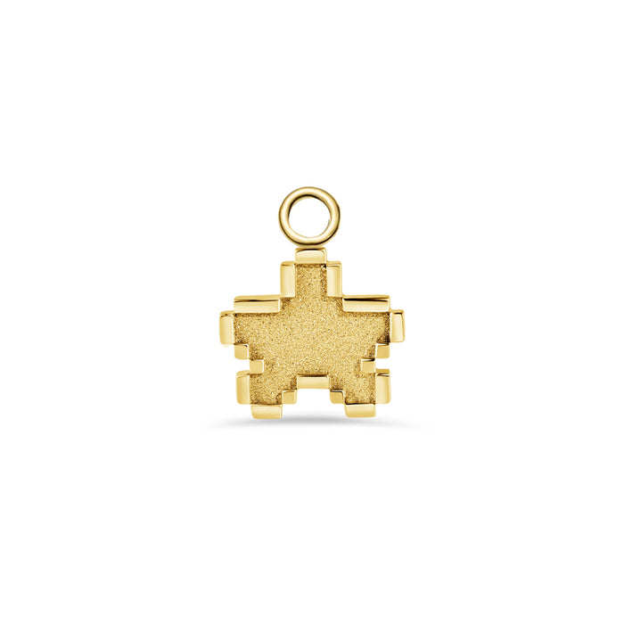 Pixel Star Charm