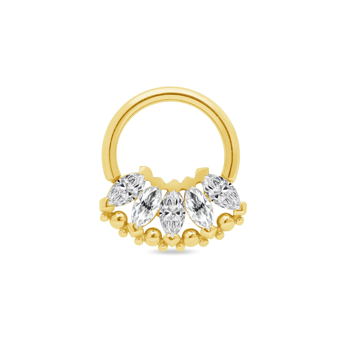 Marquise Beauty Seamless Ring