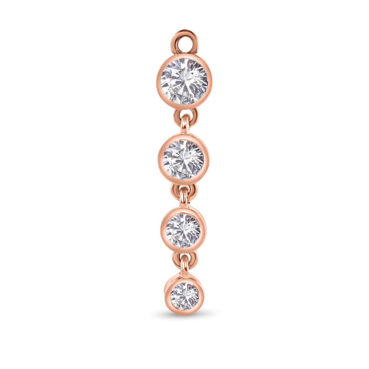 4 Bezel Charm