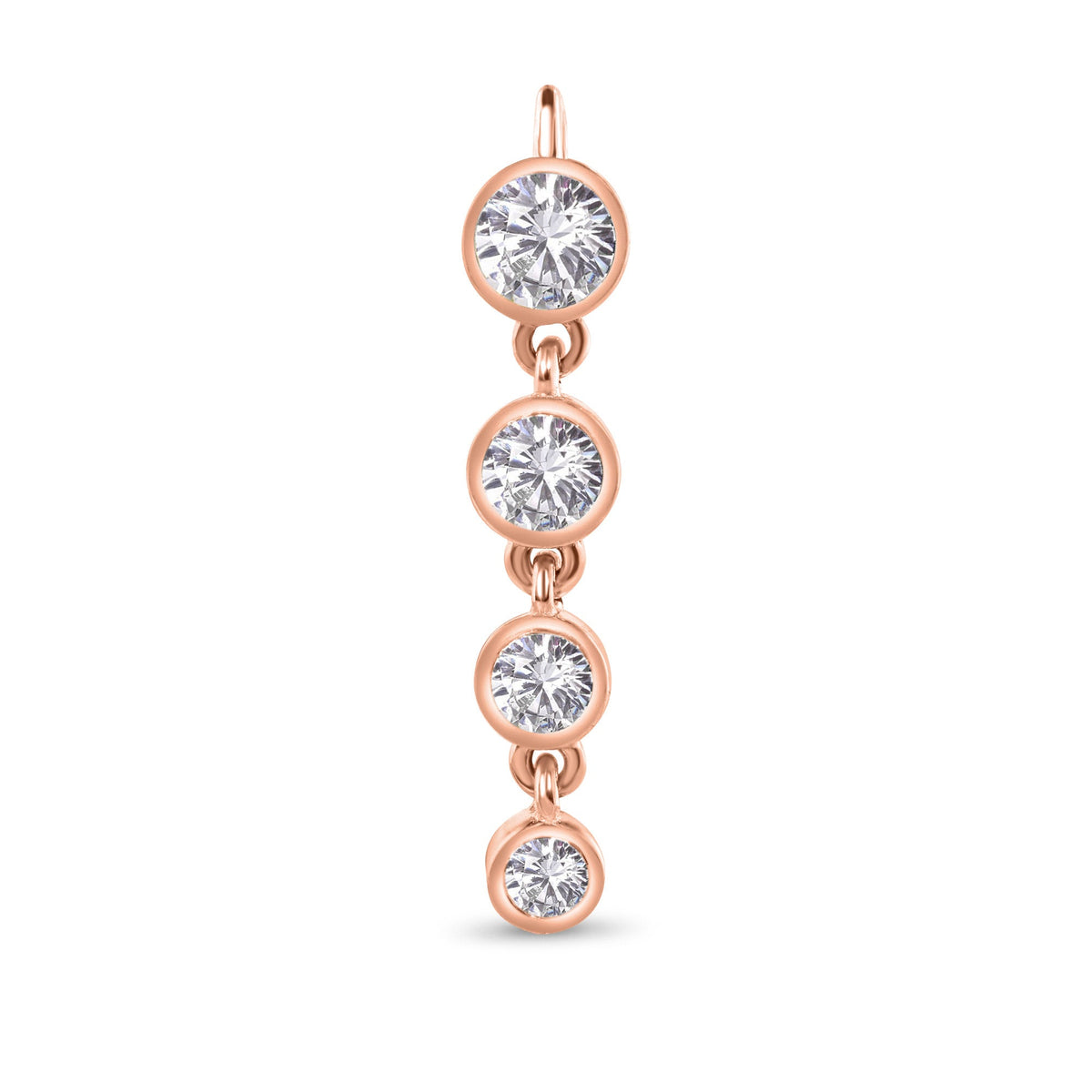 4 Bezel Charm
