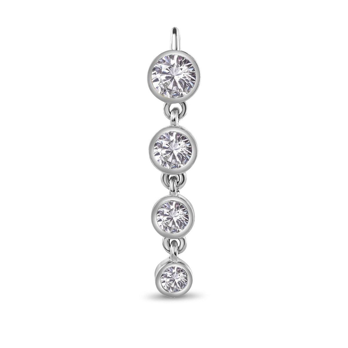 4 Bezel Charm