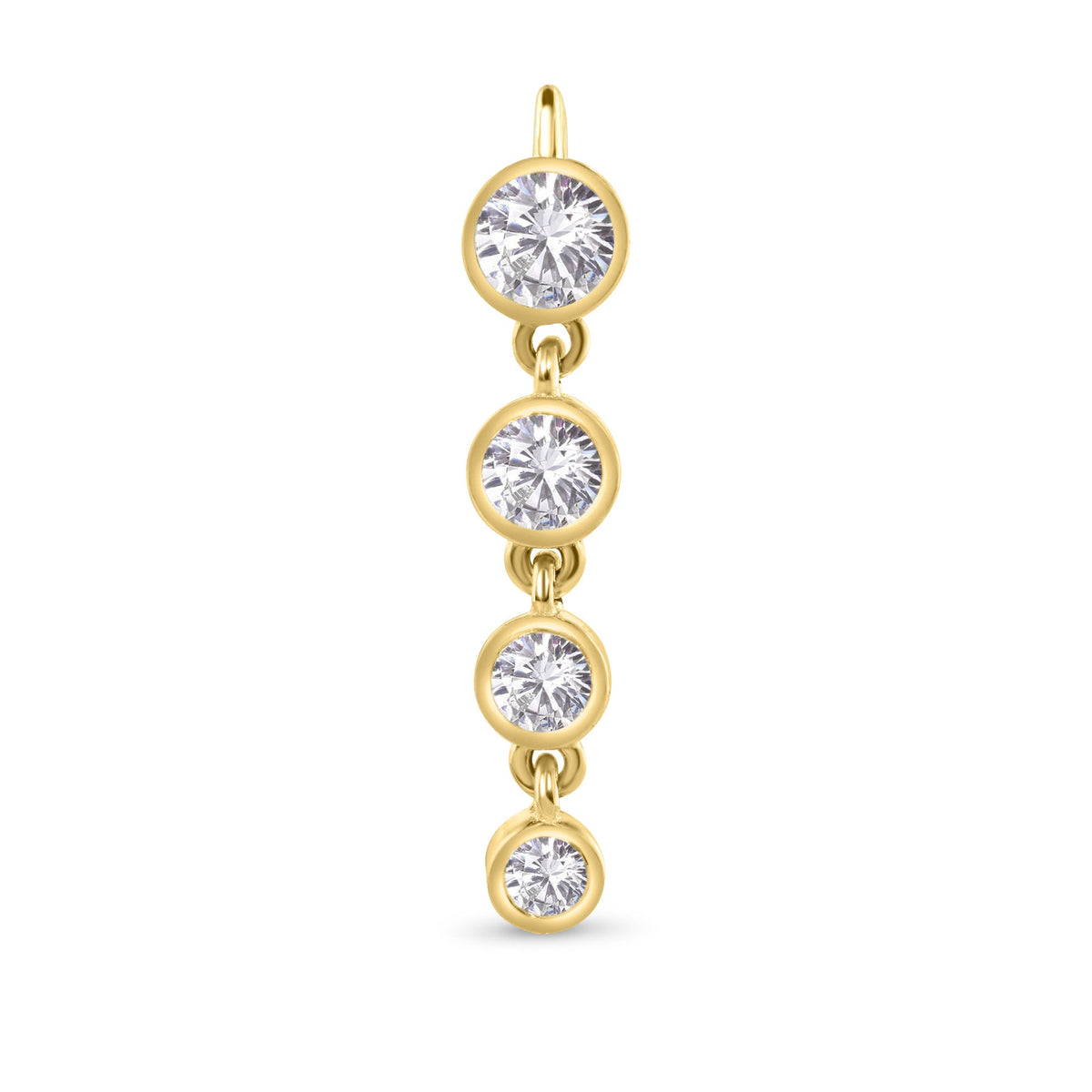 4 Bezel Charm