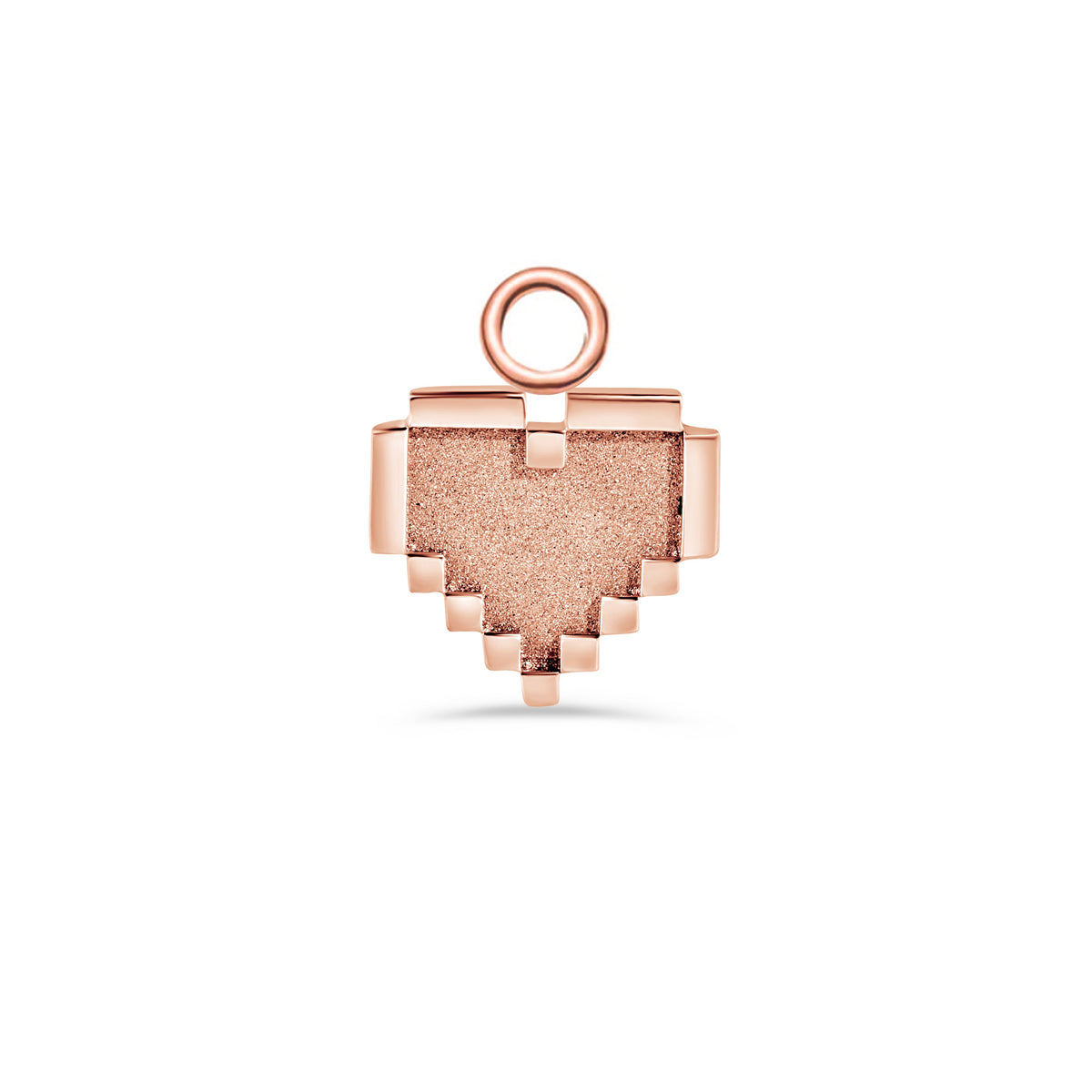 Pixel Heart Charms