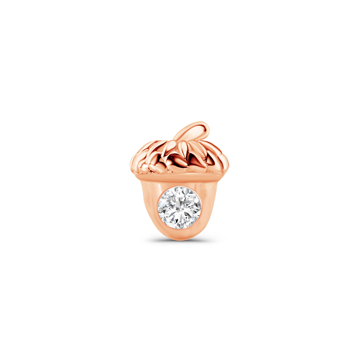 Acorn with Gem End