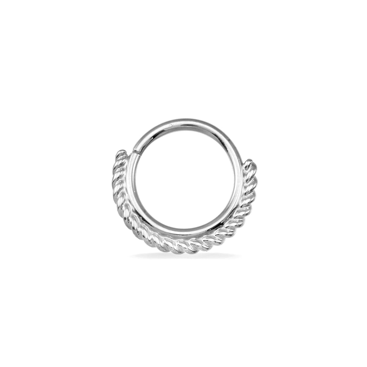 One-Sided Filigree Seamless Ring