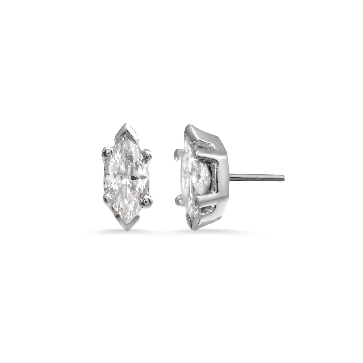 6 Prong Marquise End