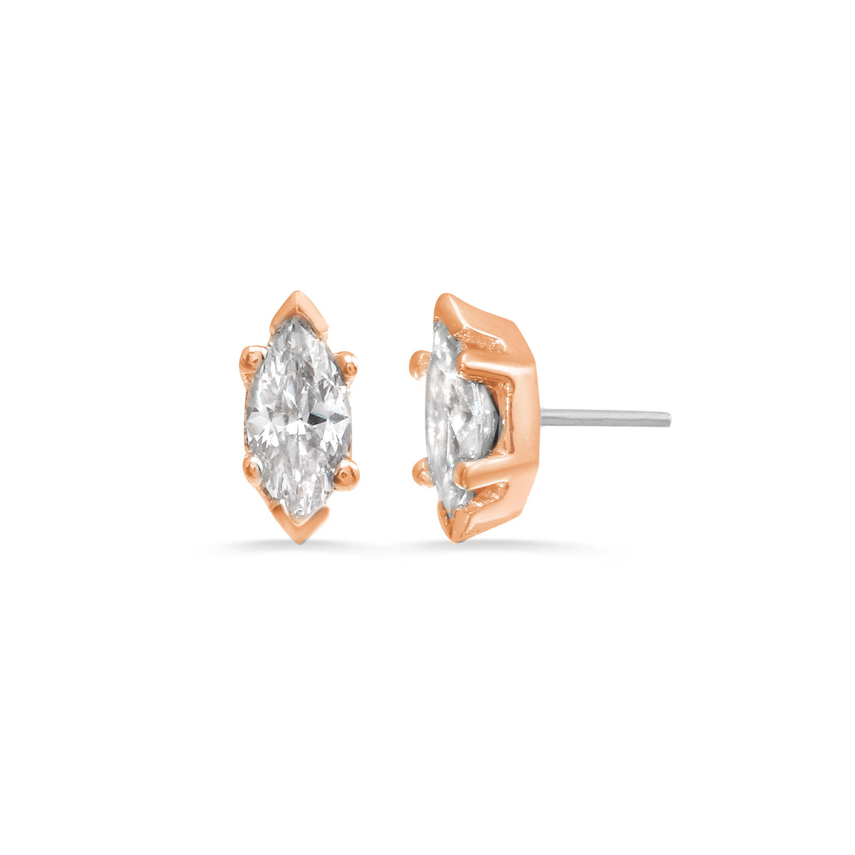 6 Prong Marquise End